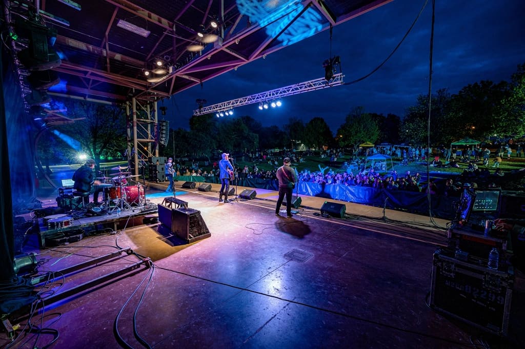Festival & stage show sound