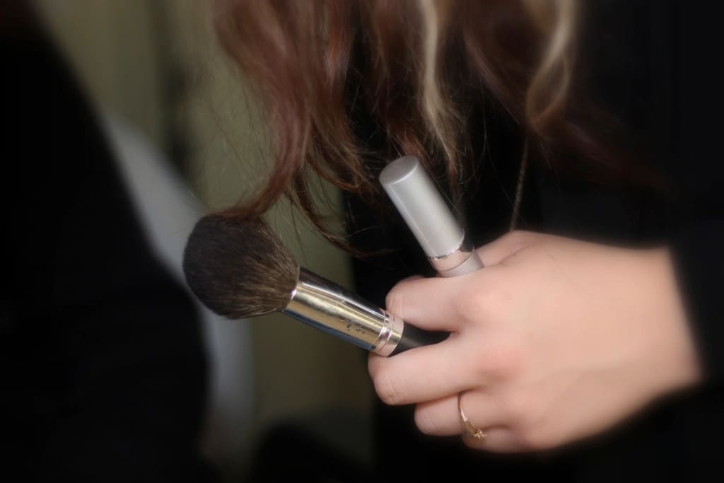 Bridal makeup — on location